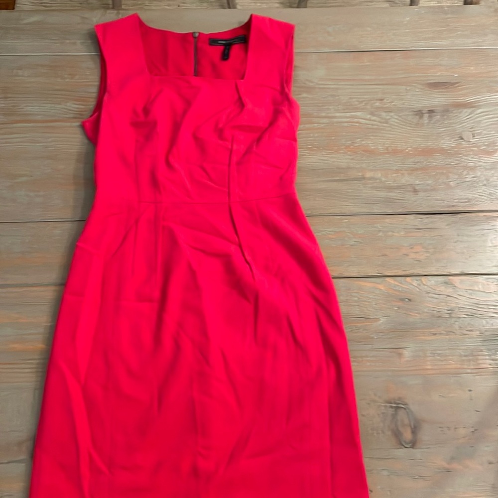 Red BCBG shift dress